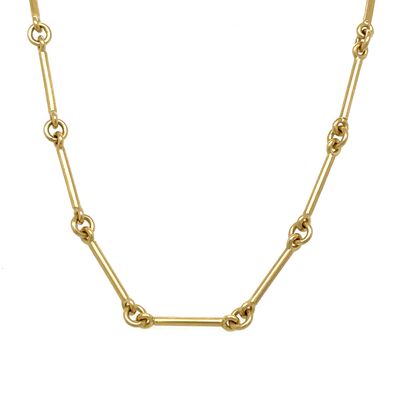 Stäbchenkette: Gold 750/-: 2850/- Euro