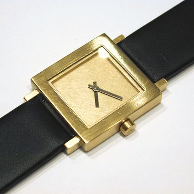 Armbanduhr, Handaufzug, Gold 750/-