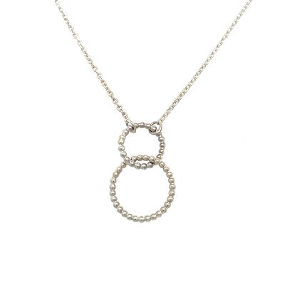 Kette mit Anhänger: Silber 925/-: