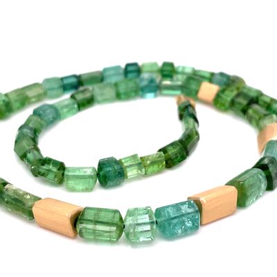 Kette: Gold 750/-, Turmaline: 5600,- Euro